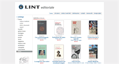 Desktop Screenshot of linteditoriale.com